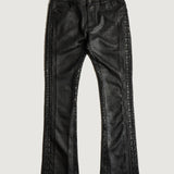 Mills Flare Denim (Black Wax)