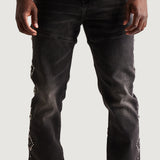 Enamel Straight Denim (Ash Wash)