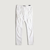 David Skinny Denim (Distressed White)