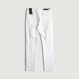 David Skinny Denim (Distressed White)