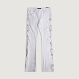 Corrosion Flare Denim (White)