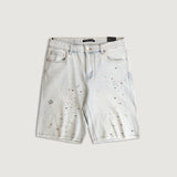 Bowie Denim Shorts (Light Blue)