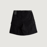 General Cargo Denim Shorts (Black)
