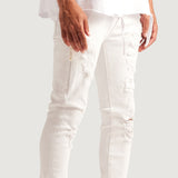David Skinny Denim (White)