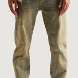 Spencer Slim Straight Denim (Dust Wash)
